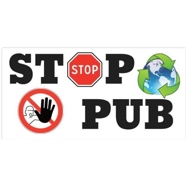 Stickers STOP PUB gratuit