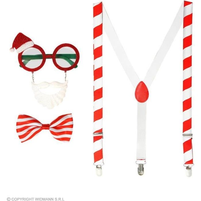 3PCS Cravate De Noël Paillettes Cravate Arbre De Noël Suspendu