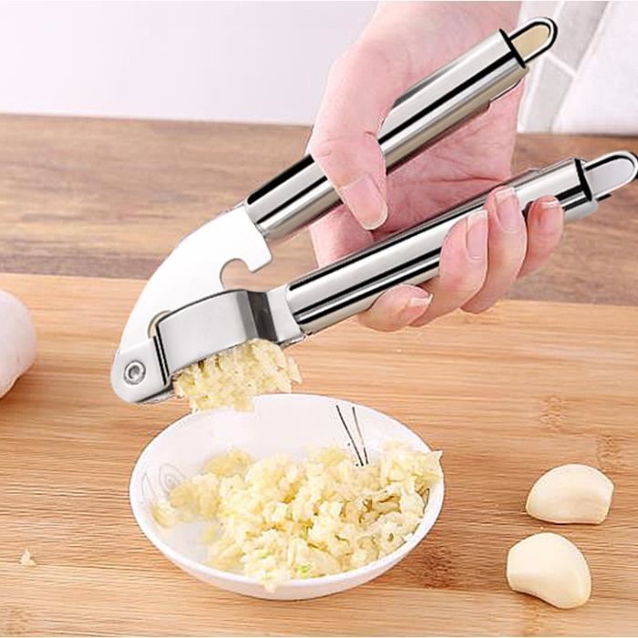 Presse Ail En Acier Inoxydable Professionnel Outil Cuisine Manuelle Achat Vente Moulin A Legume Presse Ail En Acier Inoxyda Cdiscount