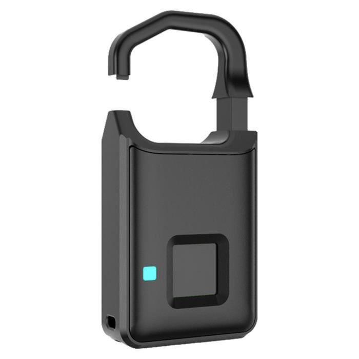 Ahlsen Cadenas à Empreintes Digitales Intelligent, Argenté avec Fonction de Chargement USB, pour