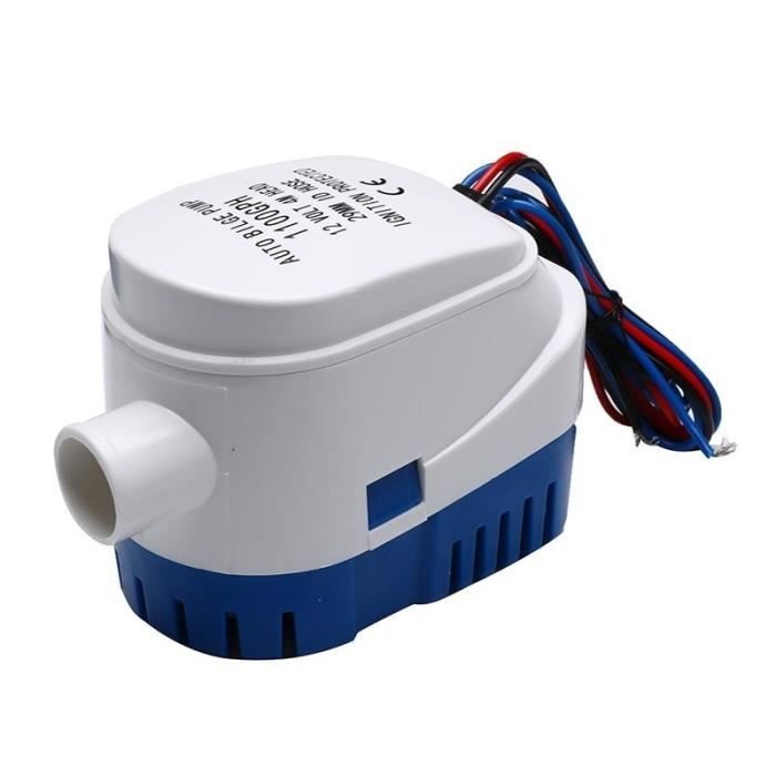 Pompe de Cale électrique Automatique en Acier Inoxydable, Faible DC12V 1100GPH/4160LPH, avec Rotation à 360 Degrés pour Bateaux, Pompe de Cale à Détection d'eau électrique Pompe de Cale électrique Automatique en Acier Inoxydable, Faible DC12V 1100GPH/4160LPH, avec Rotation à 360 Degrés pour Bateaux, Pompe de Cale à Détection d'eau électrique