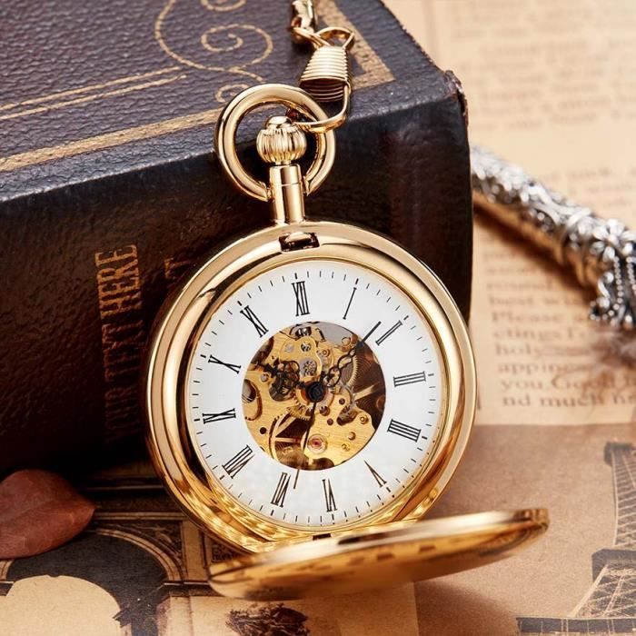 Montre luxe pocket watch top