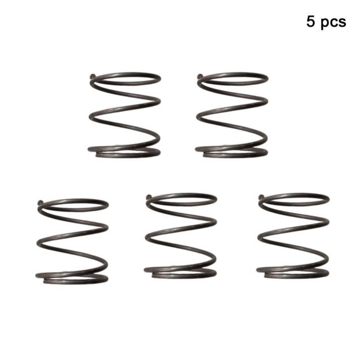 5 Ressorts Tête De Tondeuse - Pièce Rechange Pour Débroussailleuse - Métal - Haute Élasticité - 5.2cm