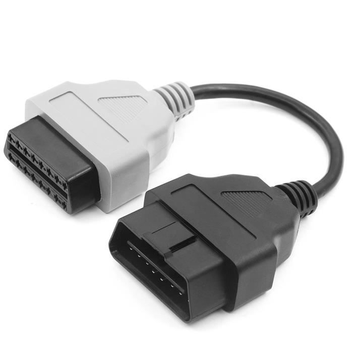 Câble De Connecteur OBD2 Pour FIAT ECU Scan Et MultiECUScan 6 Couleurs