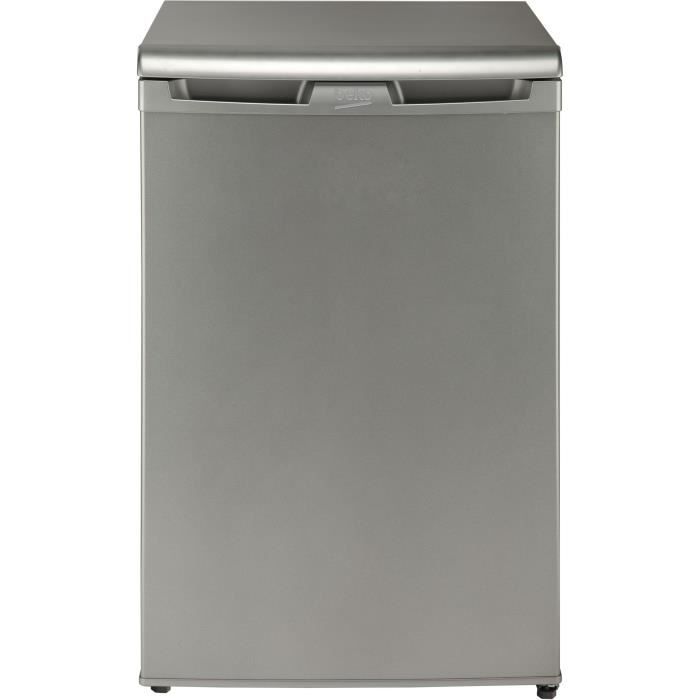 beko tse1234fsn refrigerateur pose libre table top 114 l 101 13 froid statique a 54 5x81 8cm gris acier achat vente refrigerateur classique beko