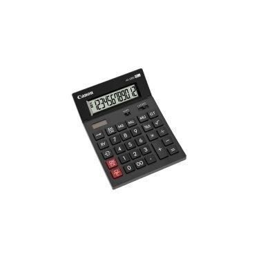 CANON Calculatrice de bureau AS-2200 - 12 chiffres - Panneau solaire, pile - Gris foncé