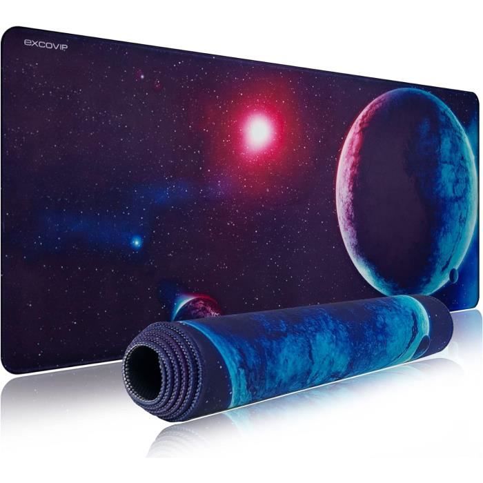 Tapis De Souris XXL 70x30cm Gaming Bureau - Antidérapant Imperméable Basket-Ball