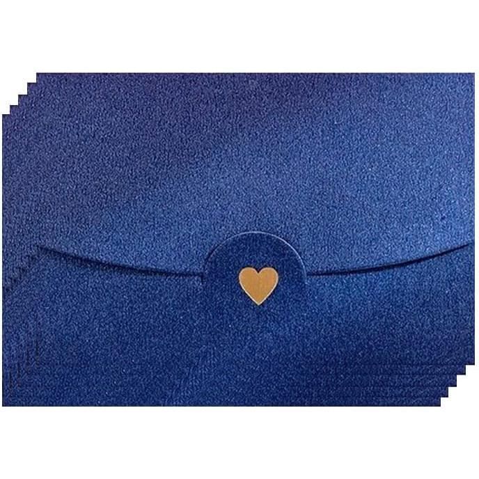 Lot De 50 Enveloppes Vierges Kraft 12x17,5cm (4.7x6.9") - 120 G/m² Pour Cartes D'Invitation, Mariage, Vœux