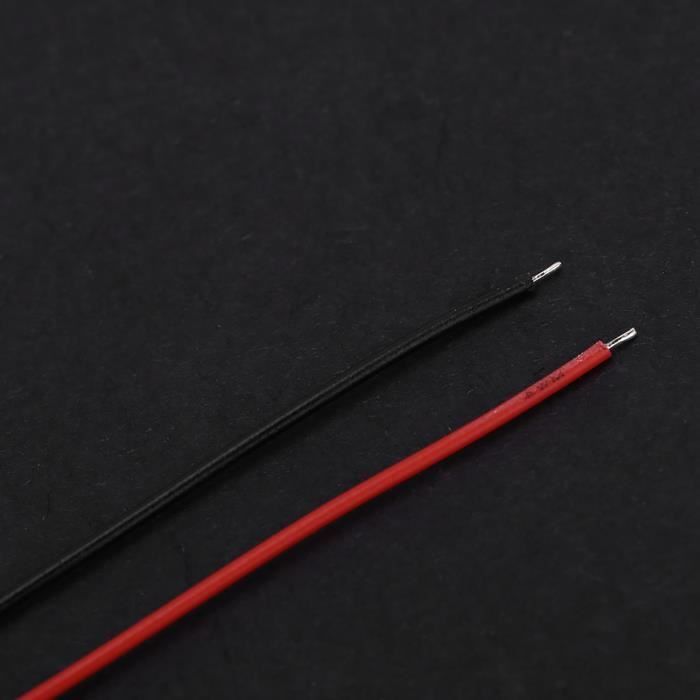 20 Connecteurs JST 1.25 Mm Avec Câbles - 2 Ou 3 Broches - Pour Circuits Imprimés DIY - 10
