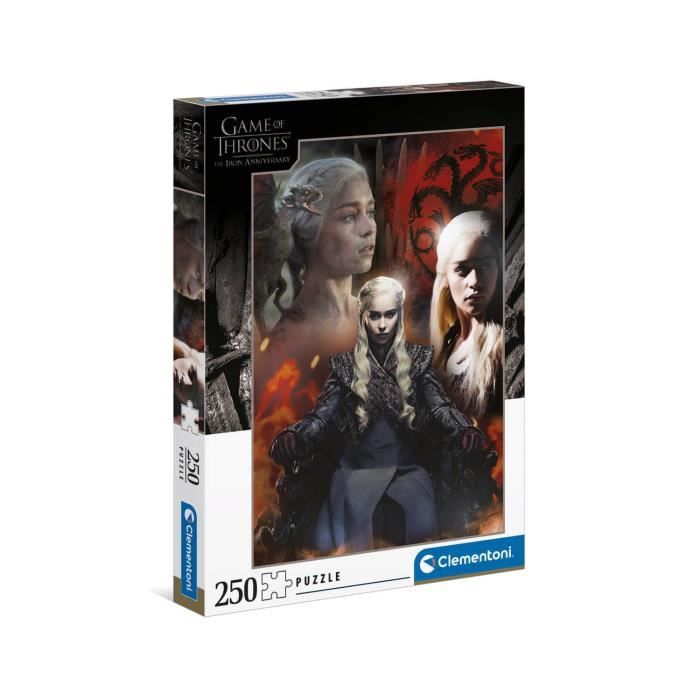 Puzzle 250 pièces - CLEMENTONI - Game of Thrones - Blanc - Enfant