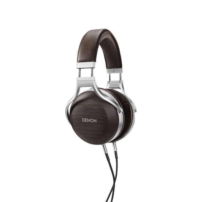 Casque Supra-auriculaire - Denon - AHD5200 - Bois Zebrano - 50 mm - Filaire - Confort Optimal