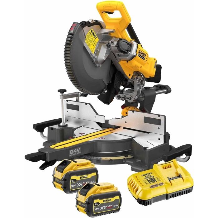 Scie à onglets 305 mm XR 54V Brushless - DEWALT - avec 2 batteries