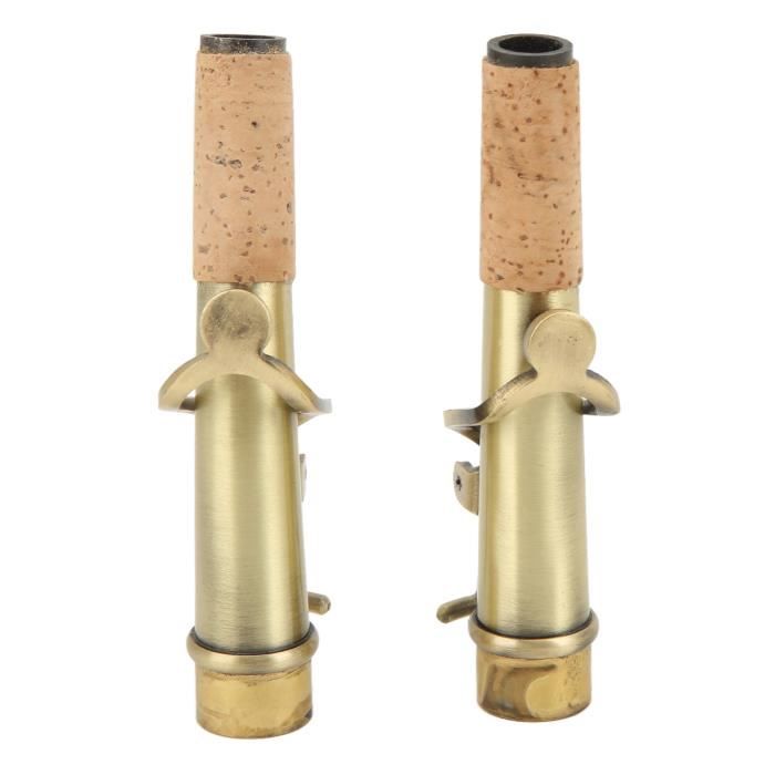 Coude En Laiton Pour Saxophone Alto - Accessoire Compact 2.45 Cm, Doré, 116 G - Améliore Le Son Et La Portabilité