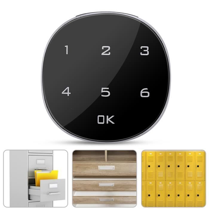Plaque D'ancrage Antivol Pour Ordinateur Portable Avec Câble à Code - Fixation Sur Bureau En Alliage De Zinc 5,1x4,6 Cm