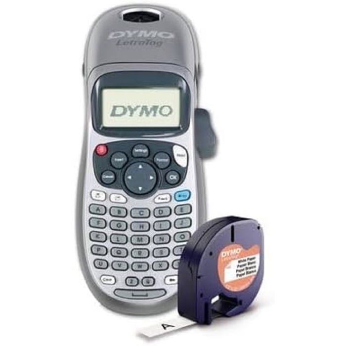 Étiqueteuse - DYMO - LetraTag LT-100H - Argent - Thermique - Inclus : Batteries