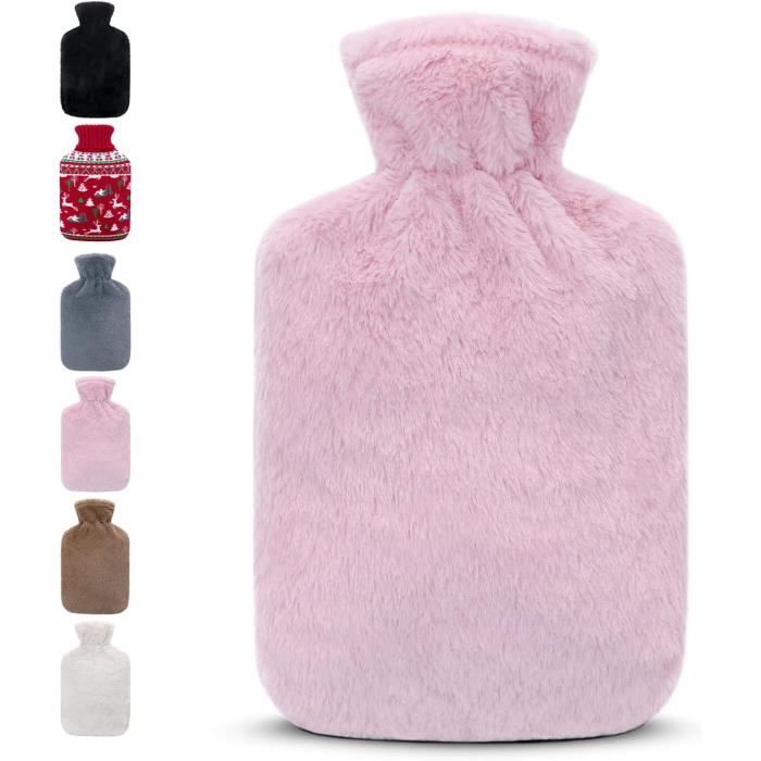 Bouillotte Avec Housse En Non-Tissé - Grande Bouillotte Eau Chaude Anti