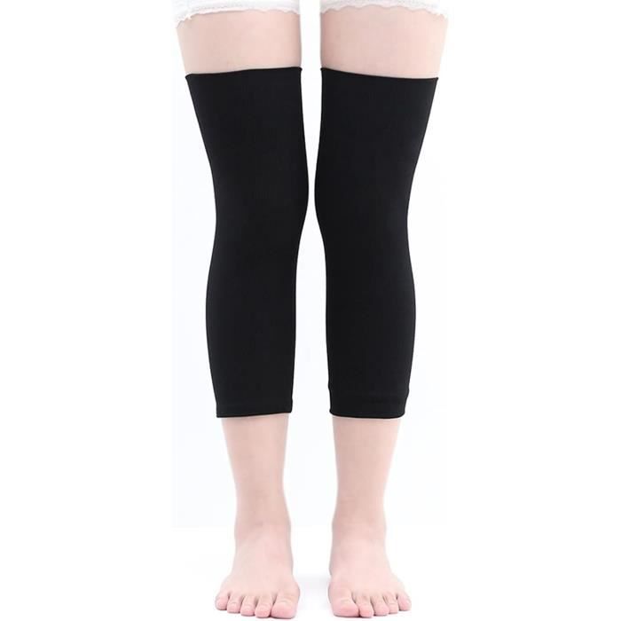 Genouillères De Compression NONMON - Paire De Protections épaisses Avec Gel Antidérapant Pour Basket, Volley, Football, Rugby - Taille M à XXL
