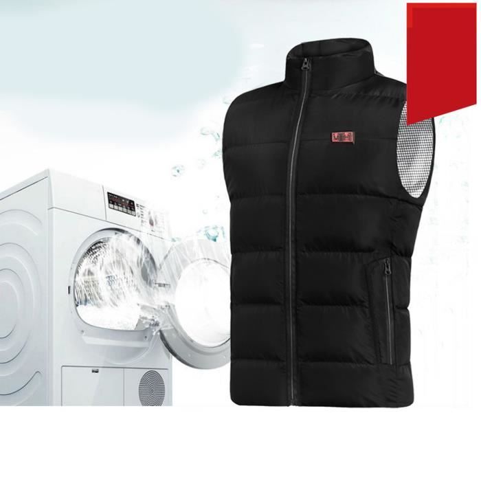 Gilet Chauffant USB Pour Homme Et Femme - 8 Zones De Chaleur Réglable, Rechargeable, Pour Ski, Randonnée, Moto (hiver)