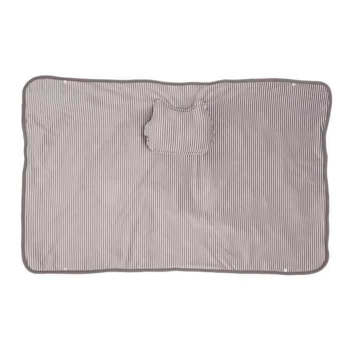 Couverture Chauffante USB 5V 10W Avec Poche à Main - Taille 115x78 Cm, En Coton, Pour Maison, Bureau, Canapé (Rose)