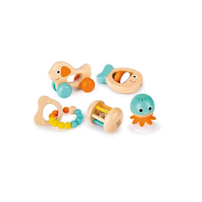 Hape Barrière De Corail – Tableau D’Activités 6 Faces Avec Miroir, Engrenages Et Labyrinthes – Jouet Éducatif Dès 2 Ans