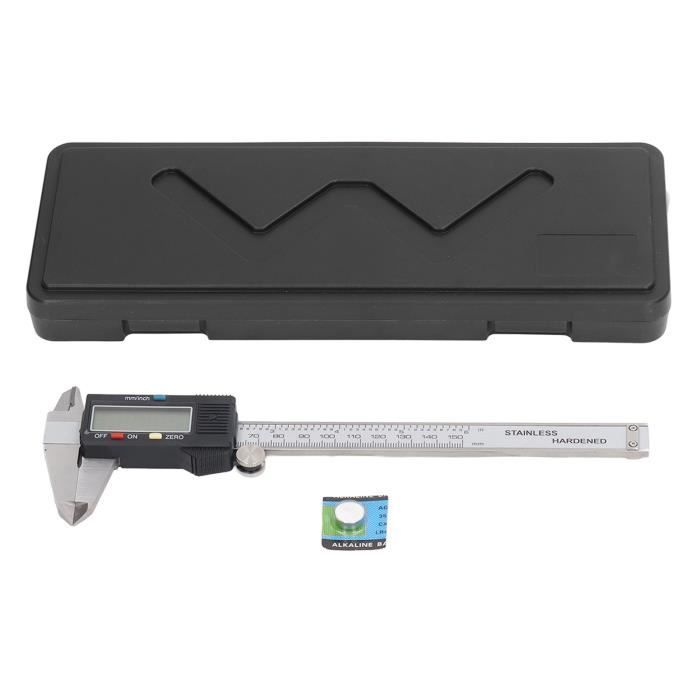 Pied à Coulisse Parallèle En Acier Inox - Précision De Mesure 0-200mm