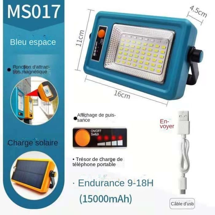 Applique Murale Sans Fil à Piles - Rechargeable, Gradation Et Télécommande - Pour Chevet, Salon, Déco