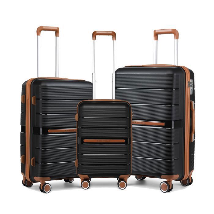 Valise Cabine Bordlite Gris - Légère 4 Roues Souple - Ensemble Bagages Voyage