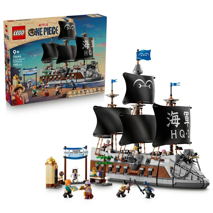 LEGO ONE PIECE Le navire de la marine de Garp 75646 - vue 3