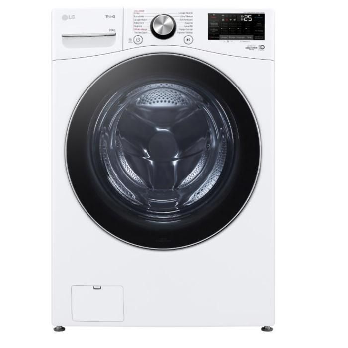 Lave-linge hublot 20kg LG F20P12WST Blanc