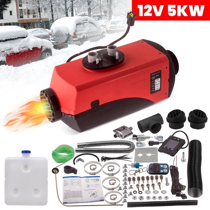MaXpeedingrods 12V 5KW Air Diesel Parking Heater Warming for Car Truck Bus  Boats Trailer 5000W - Cdiscount Auto
