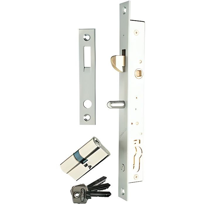 Serrure A Crochet Pour Profil Coulissant Achat Vente Serrure Barillet Serrure A Crochet Pour Prof Cdiscount