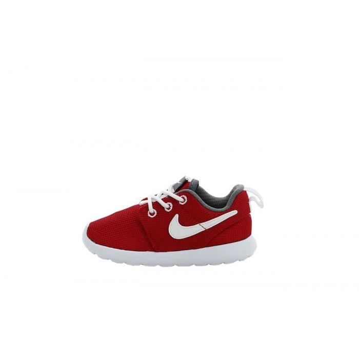 roshe run rouge blanc