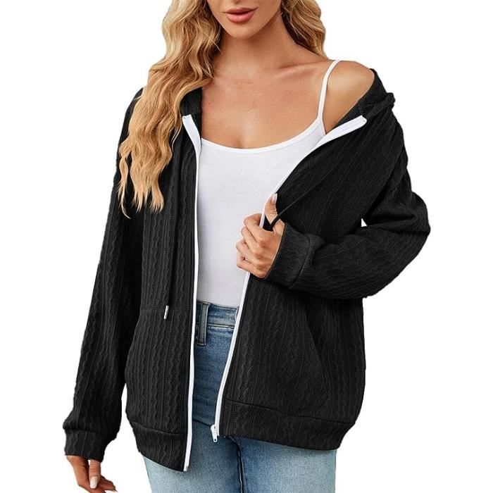 Sweat femme avec fermeture eclair outlet
