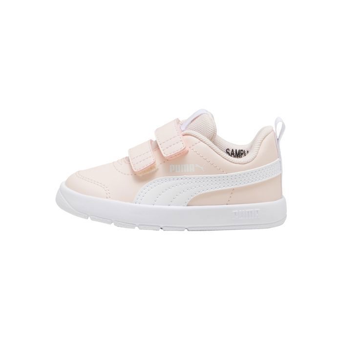 Puma Basket Basse  à Scratches Puma Courtflex V3 V inf - Rose Puma Blanc