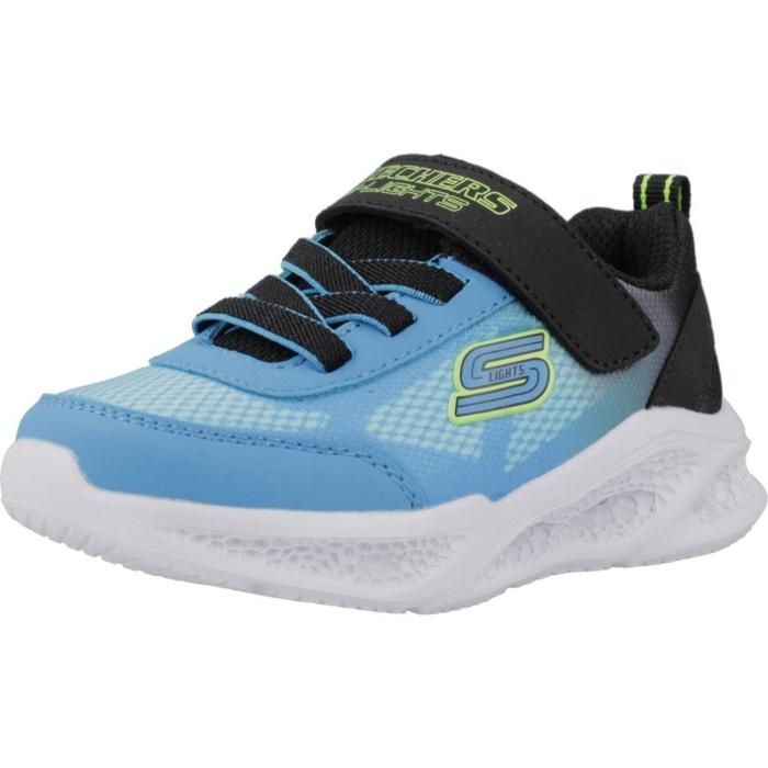 Skechers Zapatillas Niño Modèle Chaussure Skechers Modèle Meteor-ligh - Coleur Bleu