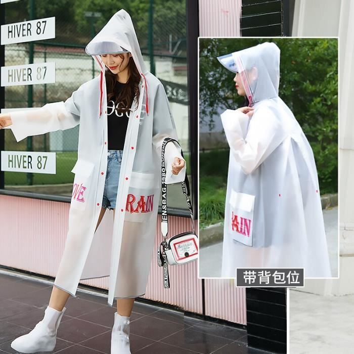 Imperméable transparent homme 2025