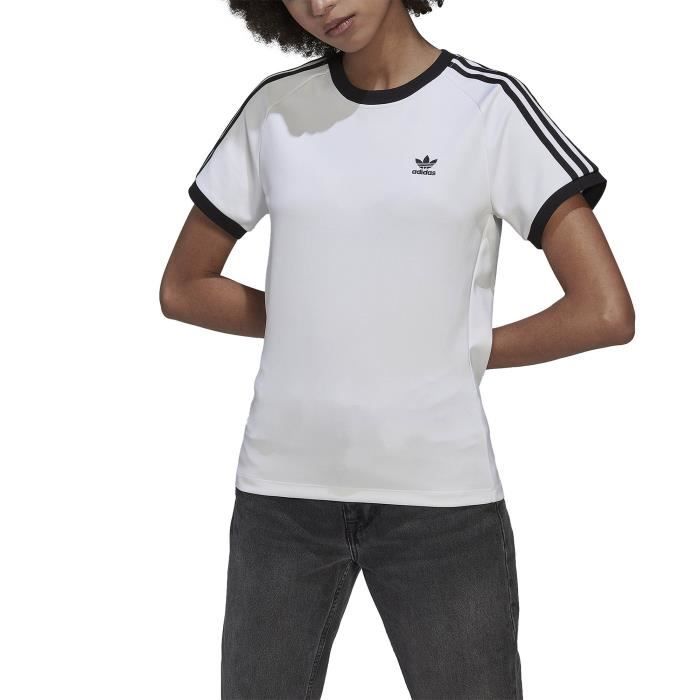 t shirt adidas femme blanc