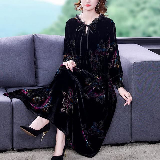 Robe longue ample deals grande taille
