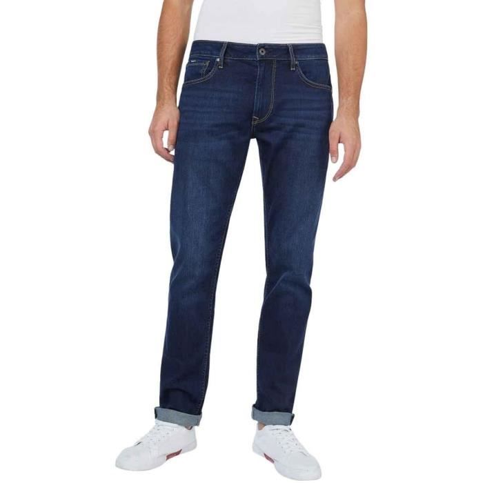 Pepe Jeans Stanley Jean Droit Homme - Denim Confortable
