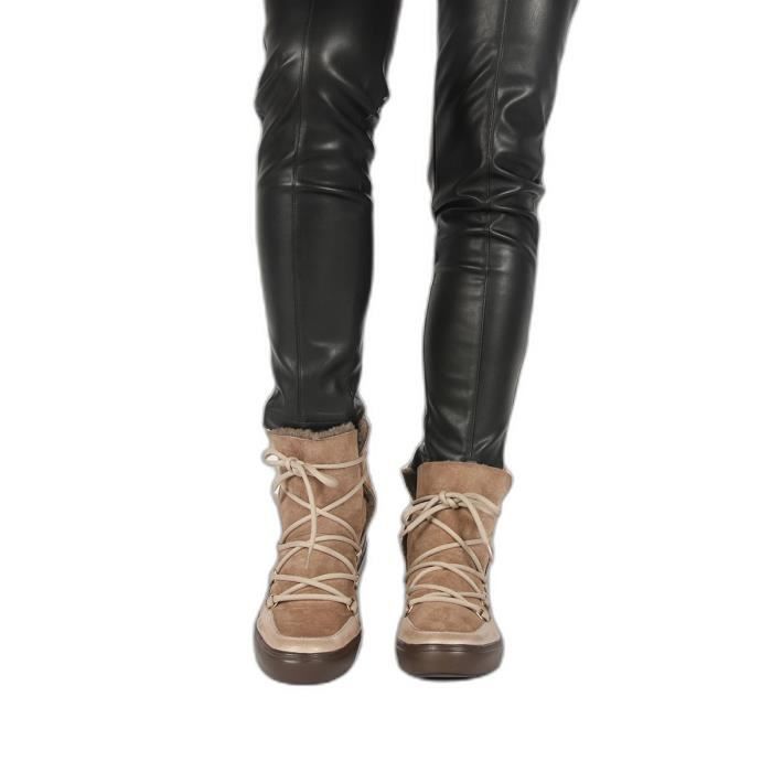 bottines femme fourrure