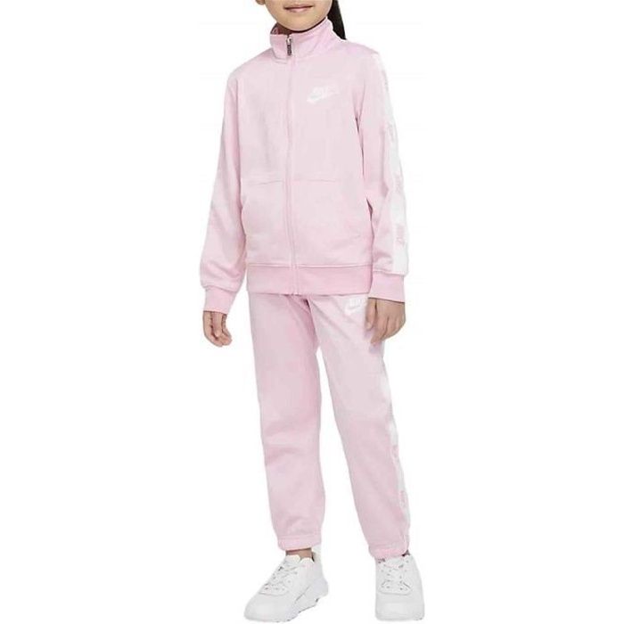 Survêtement Nike pour Fille Logo Rose 36G796-A8F - Fitness - Manches longues - Multisport