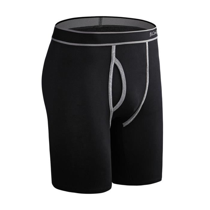 Boxer-shorty,SRBONITOS-Boxer Long en Coton pour Homme,Sous-Vêtements de ...