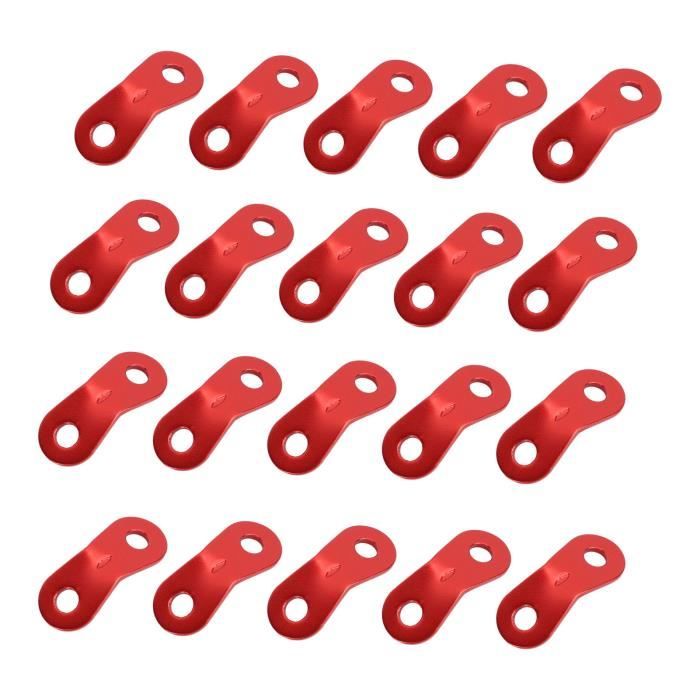 Tendeur Ressort Tente Lot De 4 Tendeurs à Ressort Pour Tente - Acier Inoxydable - Avec Mousquetons - Anti-Vent Pour Camping Molla Fermagancio Mm X Ama
