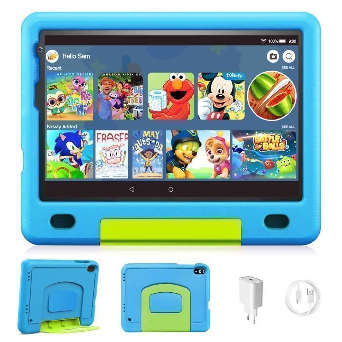 Tablette Tactile – Android – 8 Pouces – 6Go RAM – 128Go ROM – WiFi – Parental Contrôle