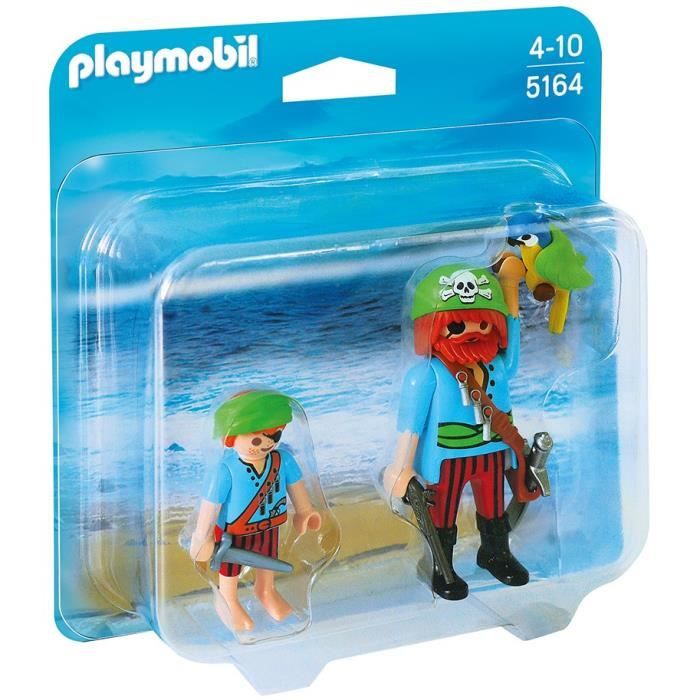 Figurines Personnages - PLAYMOBIL - Duo Pack Pirate Soldat - Pour Enfant  Garçon de 4 ans et plus - Cdiscount Jeux - Jouets