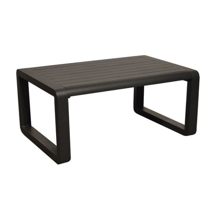 Table basse de jardin rectangulaire - PROLOISIRS - Quenza II ...