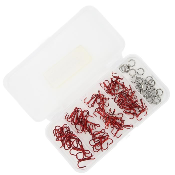 Kit Hameçons Triples VMC - Remplacement Pour Leurres Carnassier