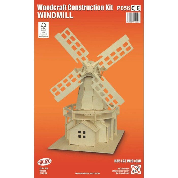 Kit De Moulin à Vent Marguerite Baker Ross – Lot De 6 – Bricolage Facile Sans Colle Pour Enfants Dès 5 Ans