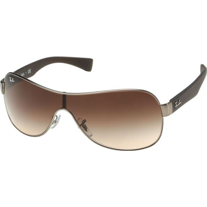 RAY BAN Lunettes de Soleil Masque Emma RB3471 Noir et Argente Femme Argente noir Achat Vente lunettes de soleil Femme Adulte Cdiscount