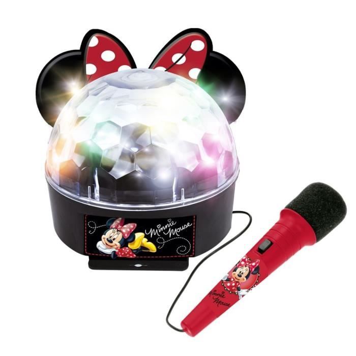 MINNIE Boule de lumières amplificateur disco - Bluetooth Microphone - 5264